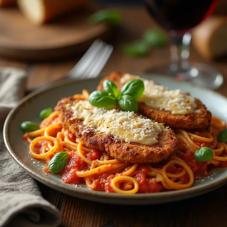 Chicken Parmesan Pasta