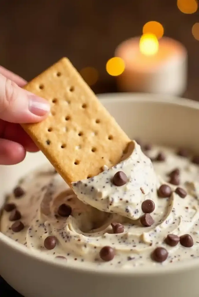 Chocolate Chip Cheesecake Dip