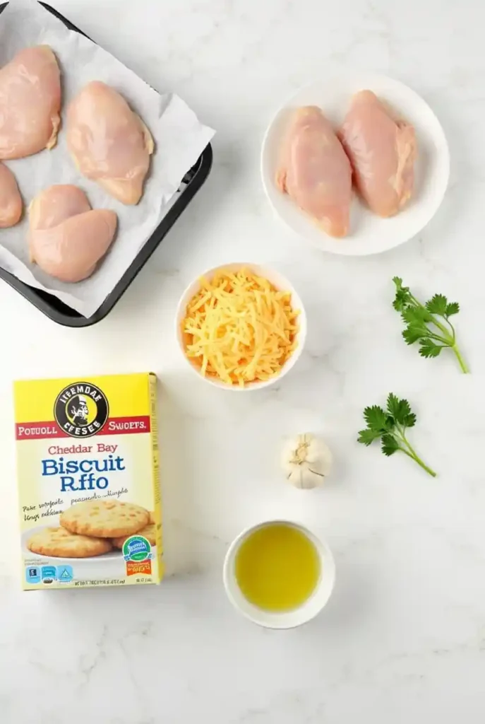 Cheddar Bay Biscuit Chicken