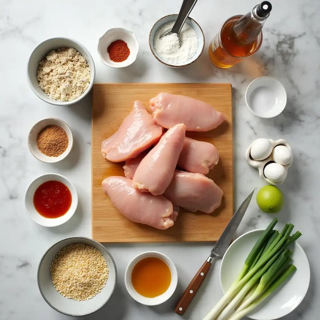 Crispy Bang Bang Chicken