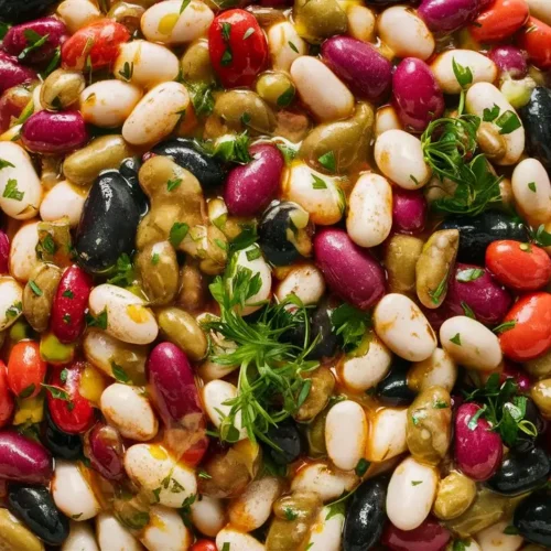 dense bean salad​