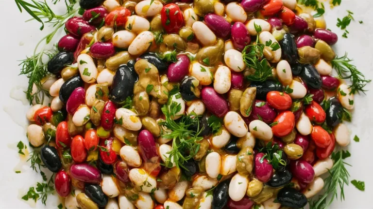 dense bean salad​