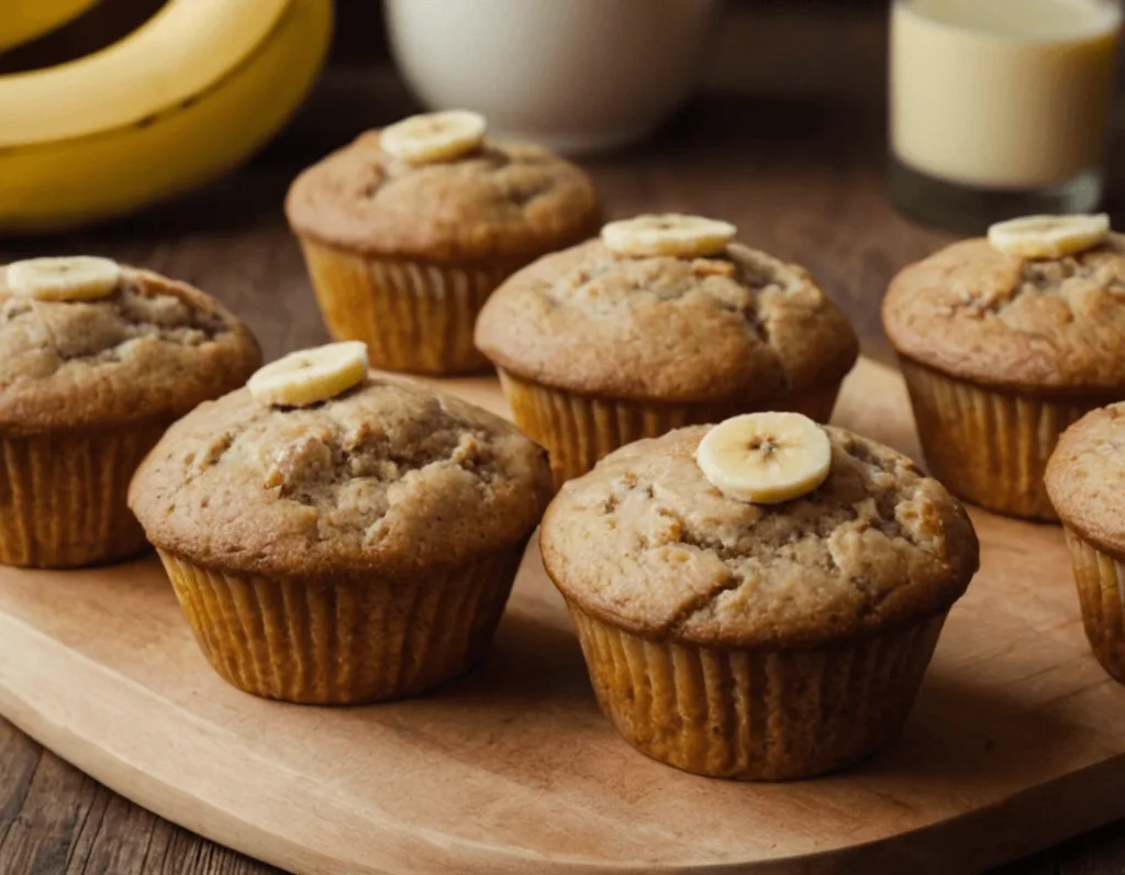 Banana Protein Muffins