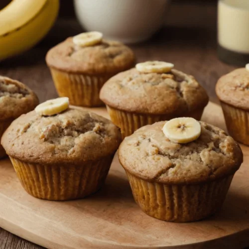 Banana Protein Muffins