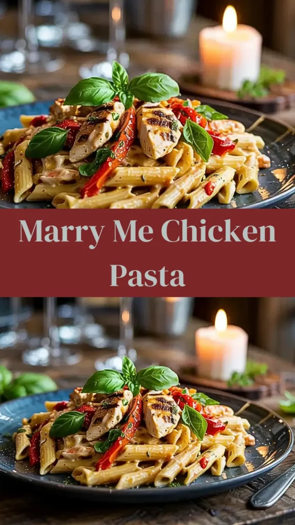 Marry Me Chicken Pasta