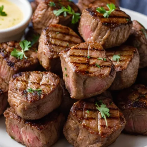 Cajun Garlic Butter Steak Bites