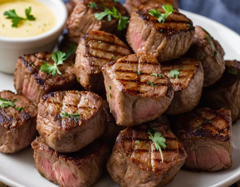 Cajun Garlic Butter Steak Bites