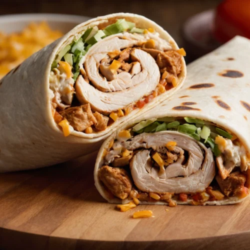 Chipotle Ranch Grilled Chicken Burrito